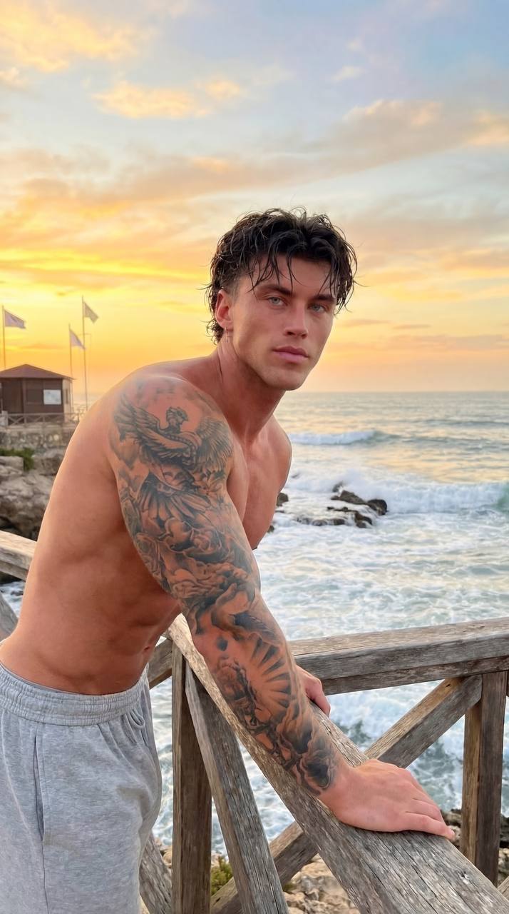 Beach sunset